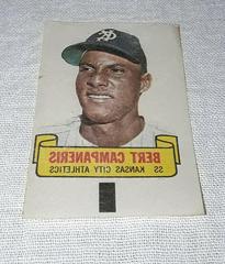 Bert Campaneris Baseball Cards 1966 Topps Rub Offs Prices