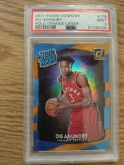 OG Anunoby [Holo Orange Laser] #178 Basketball Cards 2017 Panini Donruss Prices