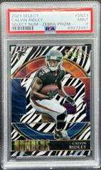 Calvin Ridley [Zebra] #SN-23 Football Cards 2021 Panini Select Numbers Prices