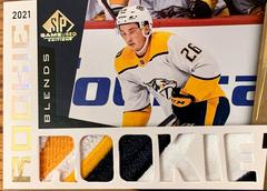 Philip Tomasino [Patch] Hockey Cards 2021 SP Game Used Rookie Blends Prices