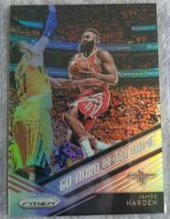 James Harden [Silver] #12 Basketball Cards 2018 Panini Prizm Go Hard or Go Home Prices