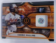 Cedric Mullins [Orange] #SOA-CM Baseball Cards 2022 Topps Tribute Stamp of Approval Relics Prices