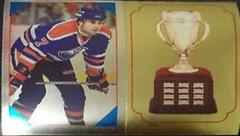 Calder Trophy, Paul Coffey [Foil] Hockey Cards 1985 O-Pee-Chee Sticker Prices