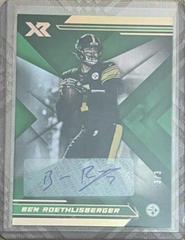 Ben Roethlisberger [Autograph Green] #12 Football Cards 2019 Panini XR Prices