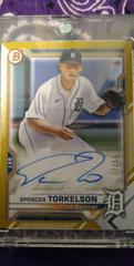 Spencer Torkelson [Gold] #PAPR-ST Baseball Cards 2021 Bowman Paper Prospects Autographs Prices