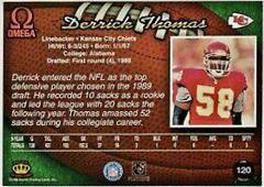 Derrick Thomas Football Cards 1998 Pacific Omega Prices