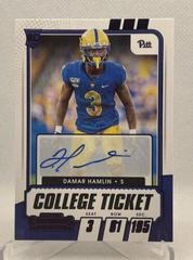 Damar Hamlin [Autograph Purple] #250 Football Cards 2021 Panini Contenders Draft Picks Prices