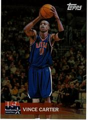 Vince Carter [Gold] #31 Basketball Cards 2000 Topps Team USA Basketball Prices