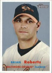 Brian Roberts Baseball Cards 2006 Topps Heritage Prices