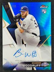 Brandon Woodruff [Blue Refractor] Baseball Cards 2018 Topps Finest Autographs Prices