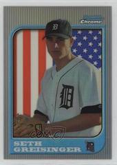 Seth Greisinger [Refractor] #121 Baseball Cards 1997 Bowman Chrome International Prices