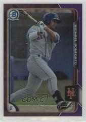 Michael Conforto [Purple Refractor] Baseball Cards 2015 Bowman Chrome Prospects Prices