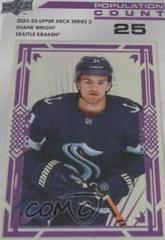 Shane Wright [25] Hockey Cards 2022 Upper Deck Population Count Prices
