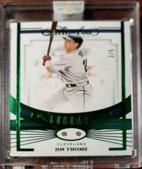 Jim Thome #36 Baseball Cards 2021 Panini Flawless Prices
