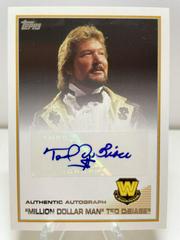 Million Dollar Man Ted DiBiase Wrestling Cards 2013 Topps WWE Autographs Prices