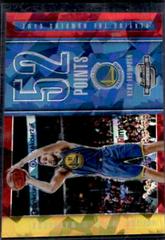 Klay Thompson [Blue Cracked ice] Basketball Cards 2018 Panini Contenders Optic Playing the Numbers Game Prices