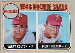 Phillies Rookies [L. Colton, D. Thoenen] #348 Baseball Cards 1968 Topps Prices