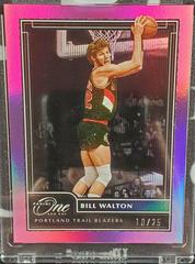 Bill Walton [Purple] #167 Basketball Cards 2020 Panini One and One Prices