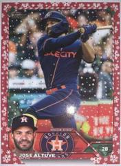 Jose Altuve [Red] #H47 Baseball Cards 2023 Topps Holiday Prices