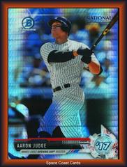Aaron Judge Baseball Cards 2017 Bowman Chrome National Convention Prices