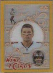 Tom Brady [Gold] #KC-2 Football Cards 2021 Panini Illusions King of Cards Prices