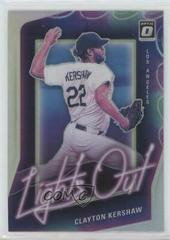 Clayton Kershaw #LO-14 Baseball Cards 2021 Panini Donruss Optic Lights Out Prices