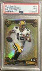 Aaron Rodgers [Gold Refractor] #100 Football Cards 2013 Topps Finest Prices