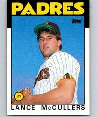 Lance McCullers #44 Baseball Cards 1986 Topps Prices