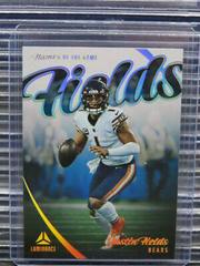 Justin Fields #NG-4 Football Cards 2023 Panini Luminance Names of the Game Prices