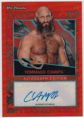 Tommaso Ciampa [Orange] #A-TC Wrestling Cards 2021 Topps Slam Attax Chrome WWE Autographs Prices