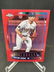 Triston Casas [Red] #YQ-24 Baseball Cards 2023 Topps Chrome Youthquake Prices