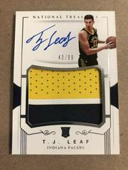 T.J. Leaf [Patch Autograph] #118 Basketball Cards 2017 Panini National Treasures Prices
