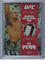 BJ Penn #FR-BJP Ufc Cards 2010 Topps UFC Main Event Fighter Relics Prices