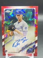 Brady Singer [Red] Baseball Cards 2021 Topps Chrome Sapphire Rookie Autographs Prices