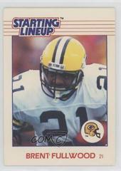 Brent Fullwood Football Cards 1988 Kenner Starting Lineup Prices