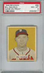 Bill Salkeld [Name on Front] #88 Baseball Cards 1949 Bowman Prices