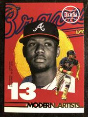 Ronald Acuna Jr. #MA-1 Baseball Cards 2022 Topps Gallery Modern Artists Prices