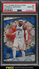 Carmelo Anthony Galactic Basketball Cards 2017 Panini Revolution Prices