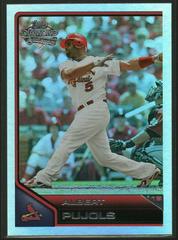 Albert Pujols [Diamond Anniversary Refractor] #178 Baseball Cards 2011 Topps Lineage Prices