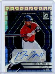 Jose Ramirez [Pandora] Baseball Cards 2022 Panini Donruss Optic Elite Series Signatures Prices