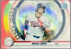 Royce Lewis [Red Refractor] #BTP21 Baseball Cards 2020 Bowman Chrome Scouts' Top 100 Prices