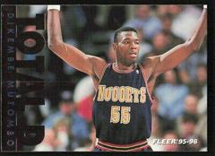 Dikembe Mutombo #5 Basketball Cards 1995 Fleer Total D Prices