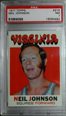Neil Johnson Basketball Cards 1971 Topps Prices