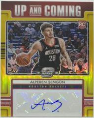 Alperen Sengun [Gold Prizm] #RS-ALP Basketball Cards 2021 Panini Prizm Rookie Signatures Prices