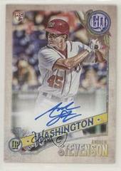 Andrew Stevenson #GQA-AS Baseball Cards 2018 Topps Gypsy Queen Autographs Prices