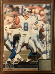 Troy Aikman [Premiere Date] Football Cards 2000 Pacific Omega Prices