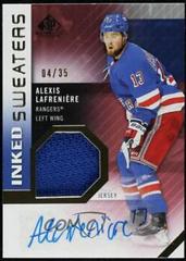 Alexis Lafreniere [Patch] #IS-AL Hockey Cards 2021 SP Game Used Inked Sweaters Autograph Prices