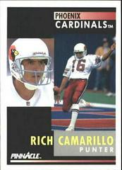 Rich Camarillo #119 Football Cards 1991 Pinnacle Prices