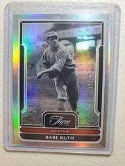 Babe Ruth [Holo Silver] #1 Baseball Cards 2023 Panini Three and Two Prices