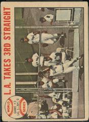 World Series Game 3 [L. A. Takes 3rd Straight] #138 Baseball Cards 1964 Venezuela Topps Prices